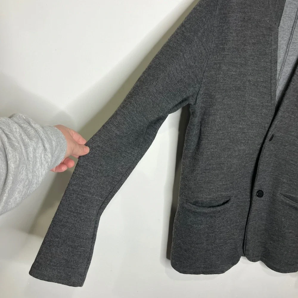 Zara man gray soft blazer size XXL business‎ casual preppy dark academia trendy